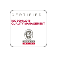 BUREAU VERITAS ISO 9001:2015 Certification Badge